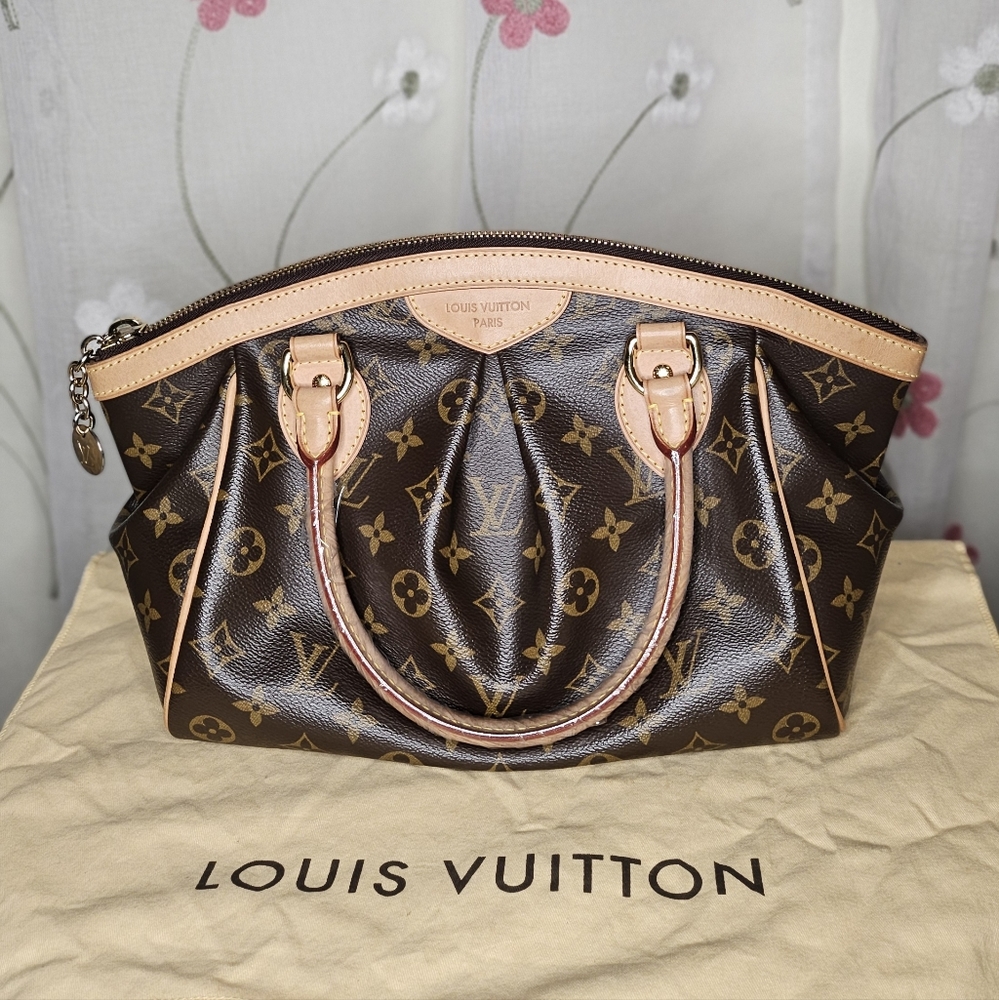 AUTHENTIC Louis Vuitton Tivoli PM Monogram Satchel Handbag Luxury Bag